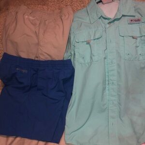 Boys size Large Columbia bundle